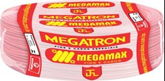 Cabo Elétrico Flexível Megatron 4.0mm Vermelho Rolo 100 Metros