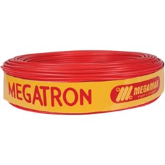Cabo Elétrico Flexível Megatron 6.0mm Vermelho Rolo 100 Metros