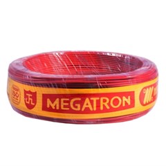 Cabo Elétrico Flexível Megatron 10mm Vermelho Rolo 100 Metros