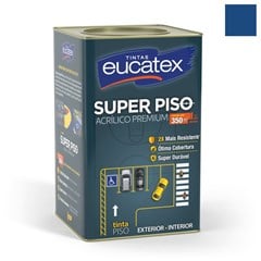 Tinta Acrílica Eucatex Piso Premium Azul 18 Litros