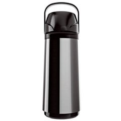 Garrafa Térmica Invicta Air Pot 9811 de Aço Inox 1 Litro com Bomba e Ampola Inquebrável