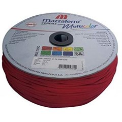 Corda Mazzaferro Trançada Vermelha 8mm x 258m