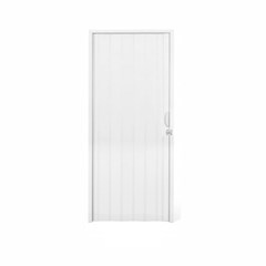 Porta Sanfonada Plastilit PVC Branca 60cm x 2,10m Econômica