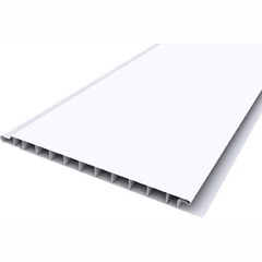 Forro PVC Premium Duro PVC 7mm Branco para 15m² (Régua 5m)