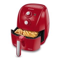 Fritadeira Sem Óleo Air Fryer Mondial Family AFN-40-BI 4 Litros Vermelha 127V