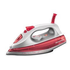 Ferro de Passar Mondial a Vapor Base Cerâmica Cor Coral 127V