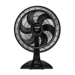 Ventilador de Mesa e Parede Arno Silence Force Repelente 40cm Preto 127V