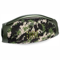 Caixa de Som Bluetooth JBL Boombox 3 Camuflada 180W RMS à Prova d'Água Poeira Bateria 24h