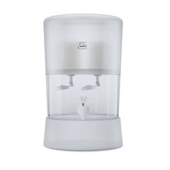 Filtro de Água Stefani Cristal Plus Transparente 8 Litros com 2 Velas de Carvão Ativado