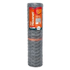 Tela Galvanizada para Mangueirão Axion 3 Polegadas Fio 18 Malha 75mm Altura 1.0m Rolo 50 Metros