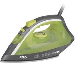 Ferro de Passar a Vapor Arno Cor Verde 127V Base Durilium