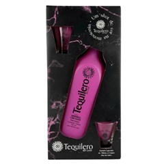 Kit Tequilero Sabor Morango com 2 Copos 750ml para Drinks e Festas