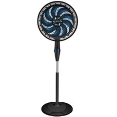 Ventilador de Coluna Arno Silence Force Xtreme 40cm 9 Pás Preto 127V