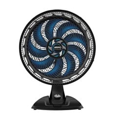 Ventilador de Mesa Arno Silence Force Xtreme 40cm 9 Pás Preto 127V