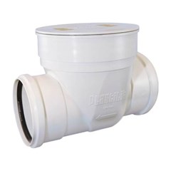 Válvula de Retenção Esgoto Plastilit DN100mm PVC