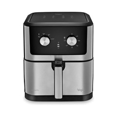Fritadeira Sem Óleo Air Fryer Elgin Grande Inox 8 Litros 127V