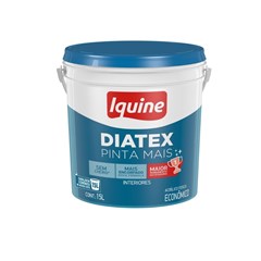 Tinta Acrílica Iquine Látex Branco Gelo Fosca 15 Litros
