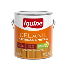 Esmalte Sintético Iquine Delanil Branco Neve Acetinado 3 Litros