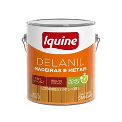 Esmalte Sintético Iquine Delanil Branco Glória Brilhante 3 Litros