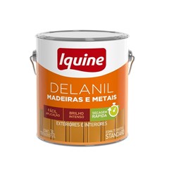 Esmalte Sintético Iquine Delanil Preto Brilhante 3 Litros