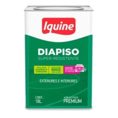 Tinta Acrílica Iquine para Piso Cinza Escuro 18 Litros de Alta Resistência