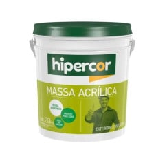 Massa Acrílica Iquine Hipercor Balde 20 kg para Acabamento Premium