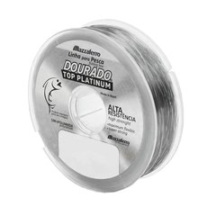 Linha de Pesca Monofilamento Mazzaferro Dourado Top Platinum 100m 0.70mm